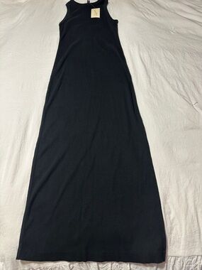 Universal Thread | Dresses | Nwt Universal Thread Ribbed Knit Tank Maxi  Dress Black Size L | Poshmark